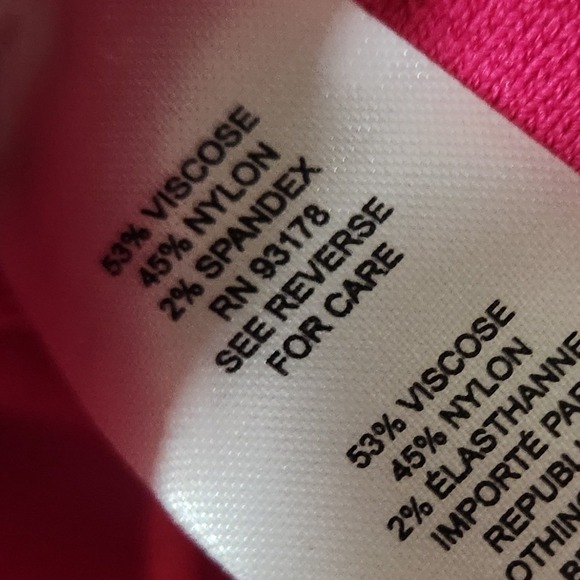 House of Harlow 1960 hot pink mockneck sweater tank Womens size small - Picture 3 of 4